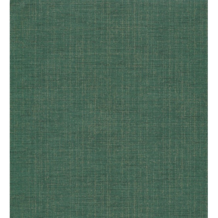 Papel pintado liso texturizado verde oscuro - Calvin Hall 126455