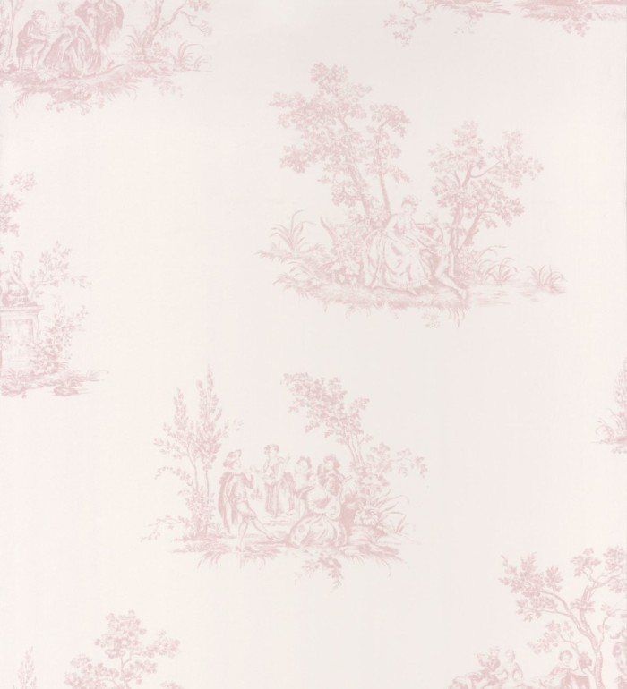 Papel pintado toile de jouy estilo francés - Ville Renoir 126471