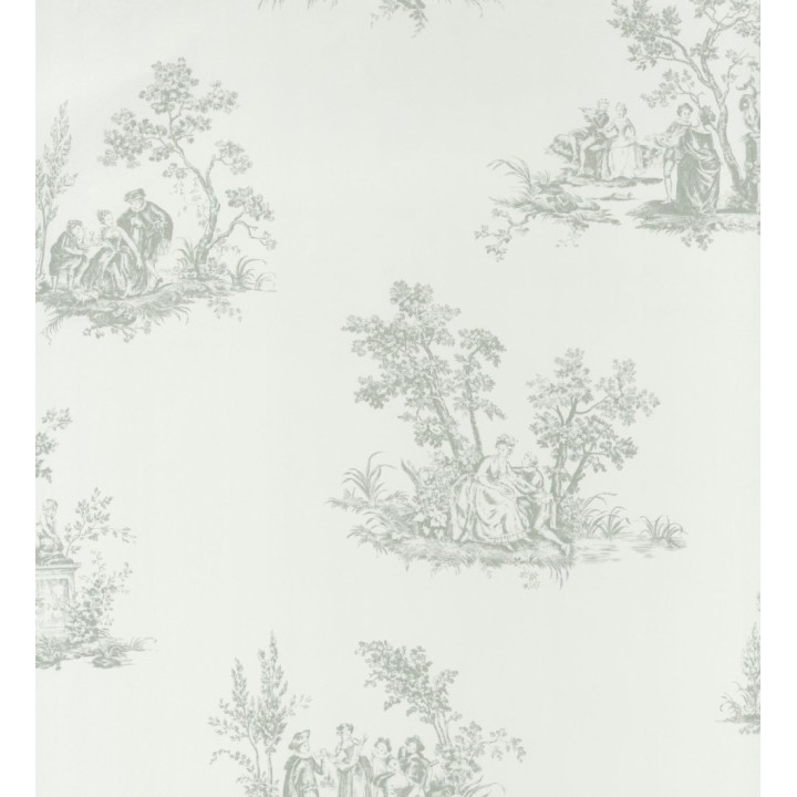 Papel pintado toile de jouy estilo francés - Ville Renoir 126473