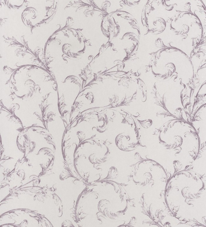 Papel pintado con volutas de diseño francés - Versailles 126482