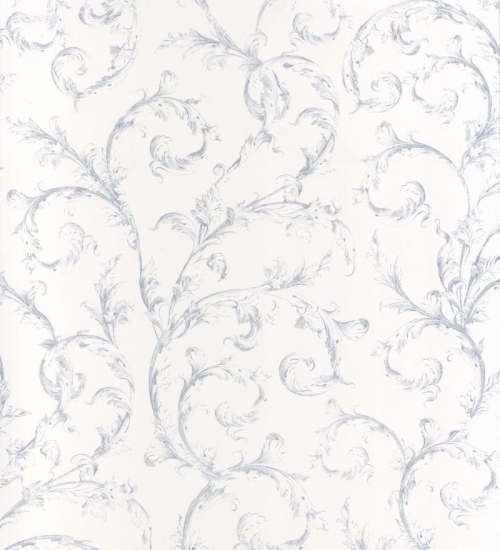 Papel pintado con volutas de diseño francés - Versailles 126483