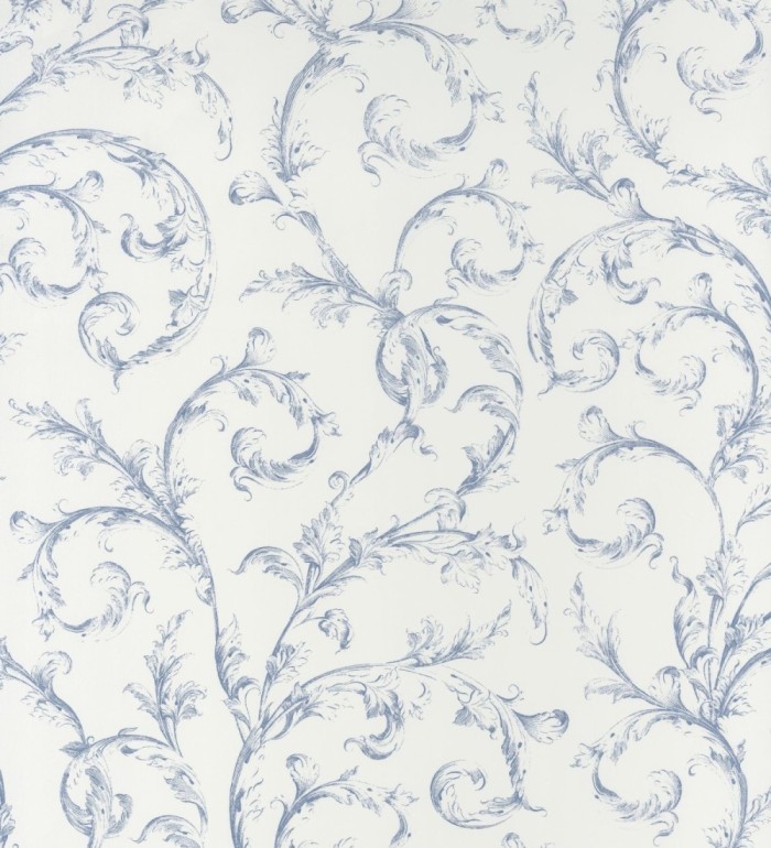 Papel pintado con volutas de diseño francés - Versailles 126484