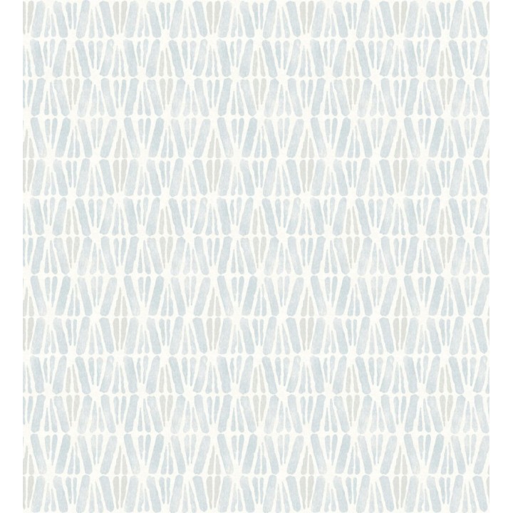 Papel pintado geométrico de trazos de acuarela sobre fondo texturizado - Kampala Marks 684320