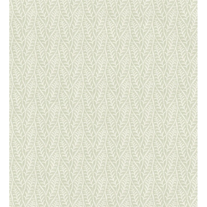 Papel pintado de hojas verde entrelazadas estilo cottage country - Kigali Leaves 684325