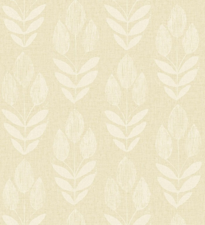 Papel pintado tulipanes textura lino y estilo provenzal - Early Tulipbud 684327