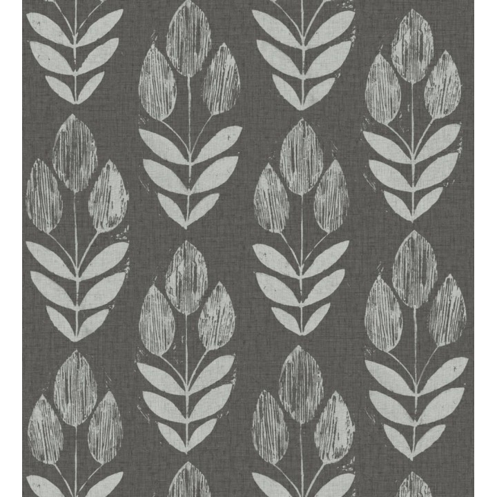 Papel pintado tulipanes textura lino y estilo provenzal - Early Tulipbud 684330