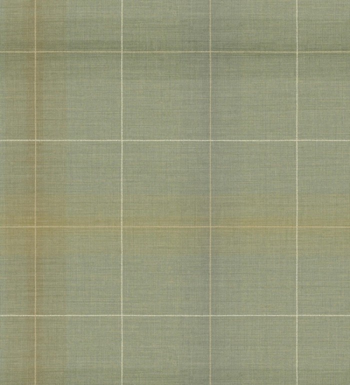 Papel pintado cuadros escoceses tartan fondo verdes salvia - Nottingham Expansive 684372