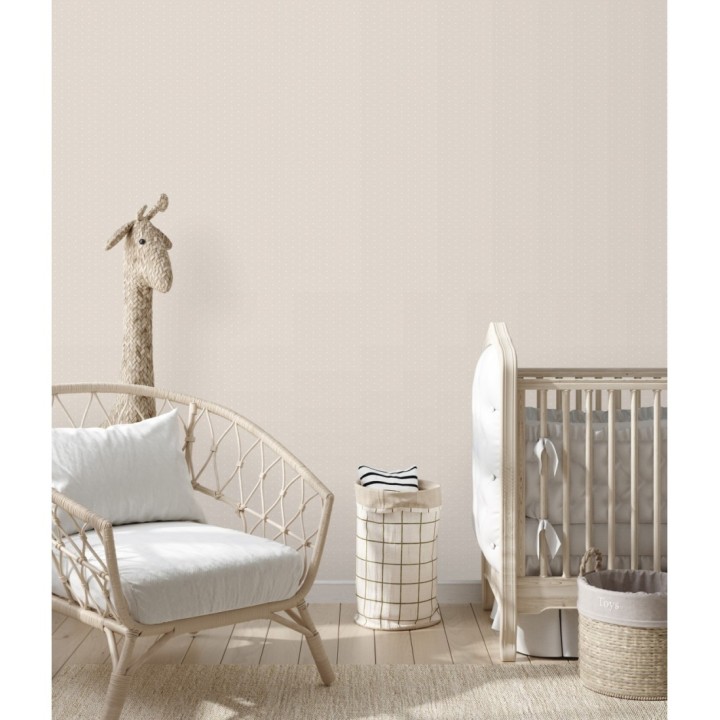 Papel pintado lunares diminutos beige - Petit Points 126499