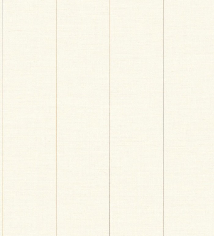 Papel pintado de rayas finas sobre lino tintado en blanco roto - Turia Striated 684380