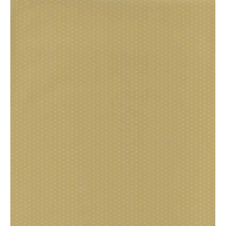 Papel pintado lunares diminutos mostaza - Petit Points 126501