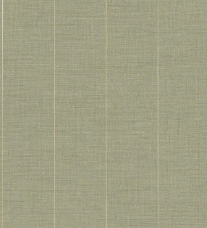 Papel pintado de rayas finas sobre lino tintado en blanco roto - Turia Striated 684382