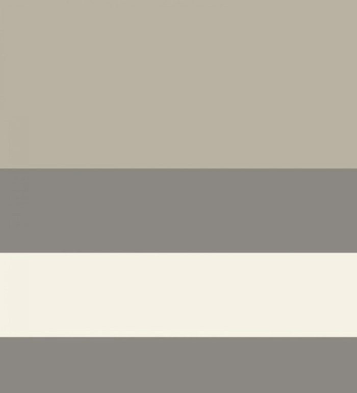 Papel pintado de franjas colocación abstracta tonos gris crema y visón - Doha Level 684397