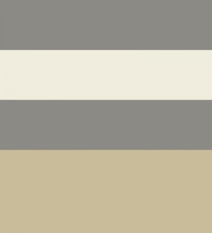 Papel pintado de franjas colocación abstracta tonos gris taupe y crema - Doha Level 684402