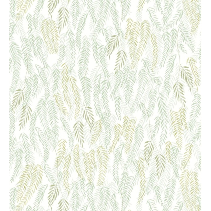 Papel pintado de hojas en tonos verdes - Lara Willow 684466