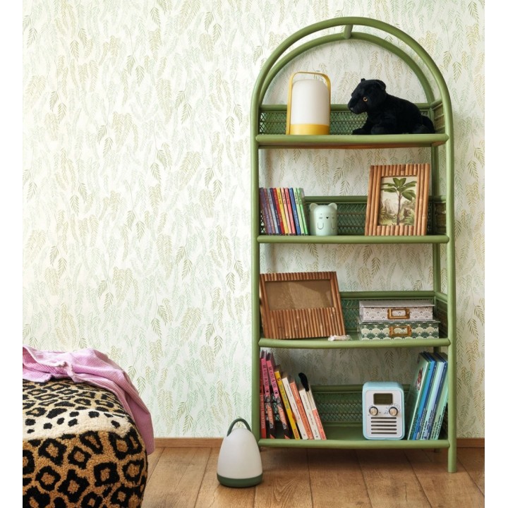 Papel pintado de hojas en tonos verdes - Lara Willow 684466