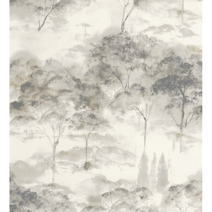 Papel pintado lienzo de árboles al óleo estilo impresionismo tradicional - Giverny Artistic 684497