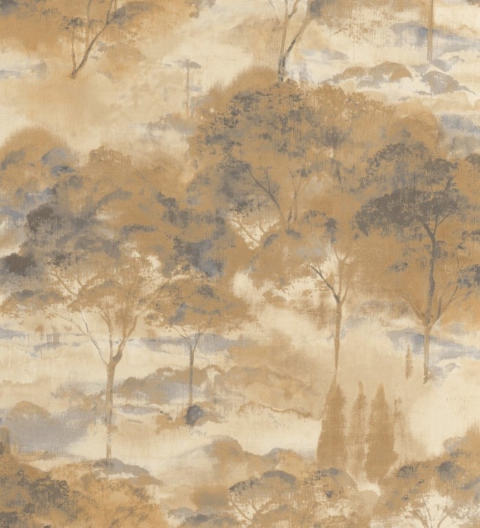 Papel pintado lienzo de árboles al óleo estilo impresionismo tradicional - Giverny Artistic 684498