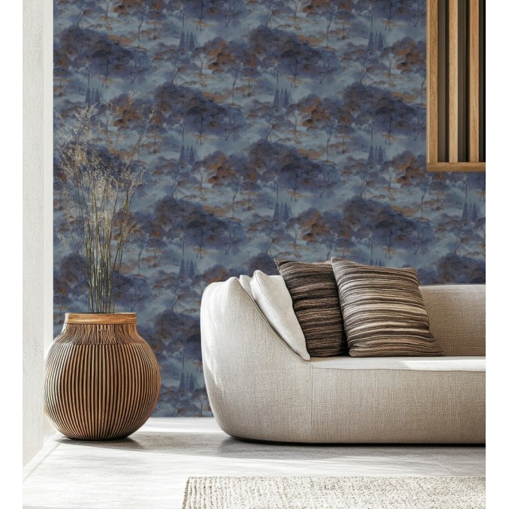 Papel pintado lienzo de árboles al óleo estilo impresionismo tradicional - Giverny Artistic 684500