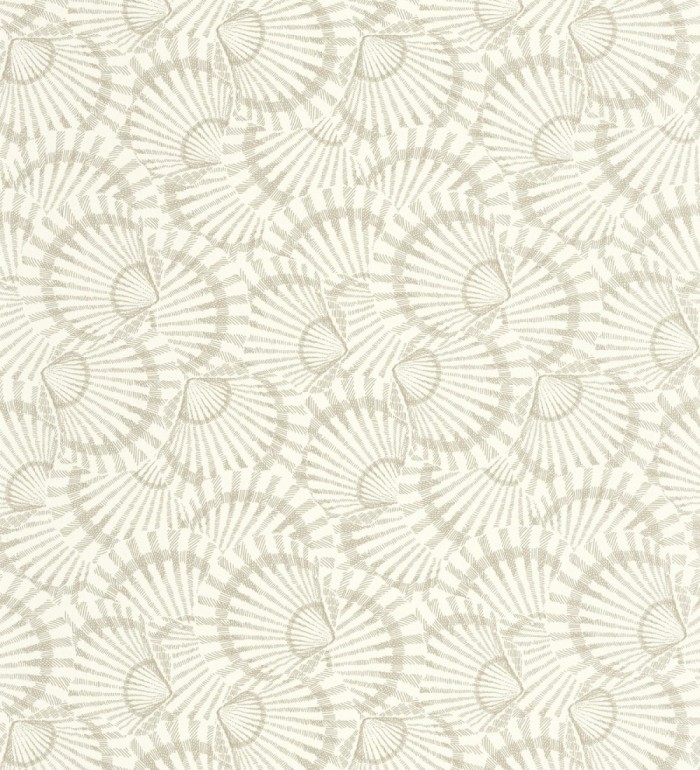 Papel pintado conchas marinas texturizadas en relieve textil - Salina Layered 684507