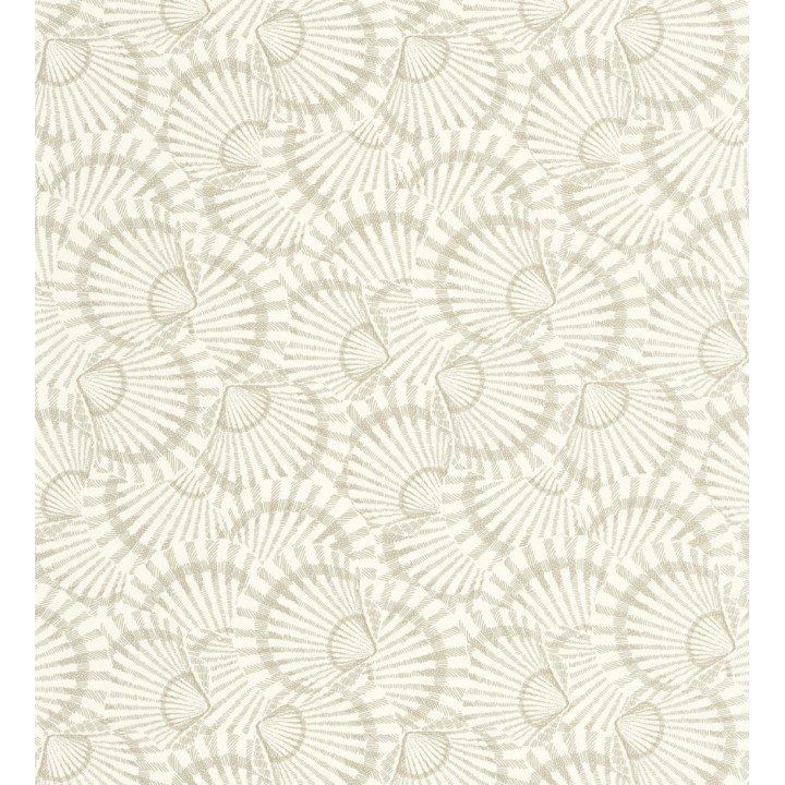 Papel pintado conchas marinas texturizadas en relieve textil - Salina Layered 684507