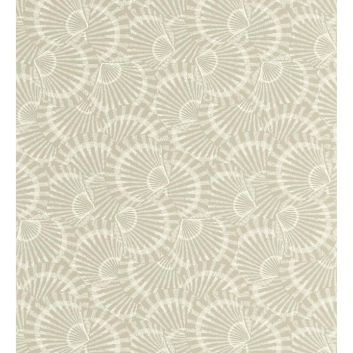 Papel pintado conchas marinas texturizadas en relieve textil - Salina Layered 684508