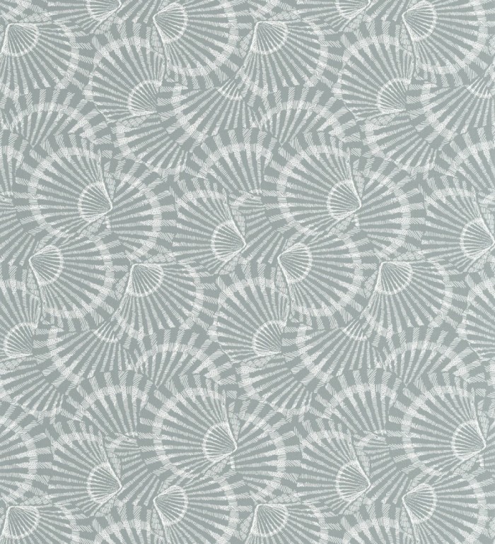 Papel pintado conchas marinas texturizadas en relieve textil - Salina Layered 684510