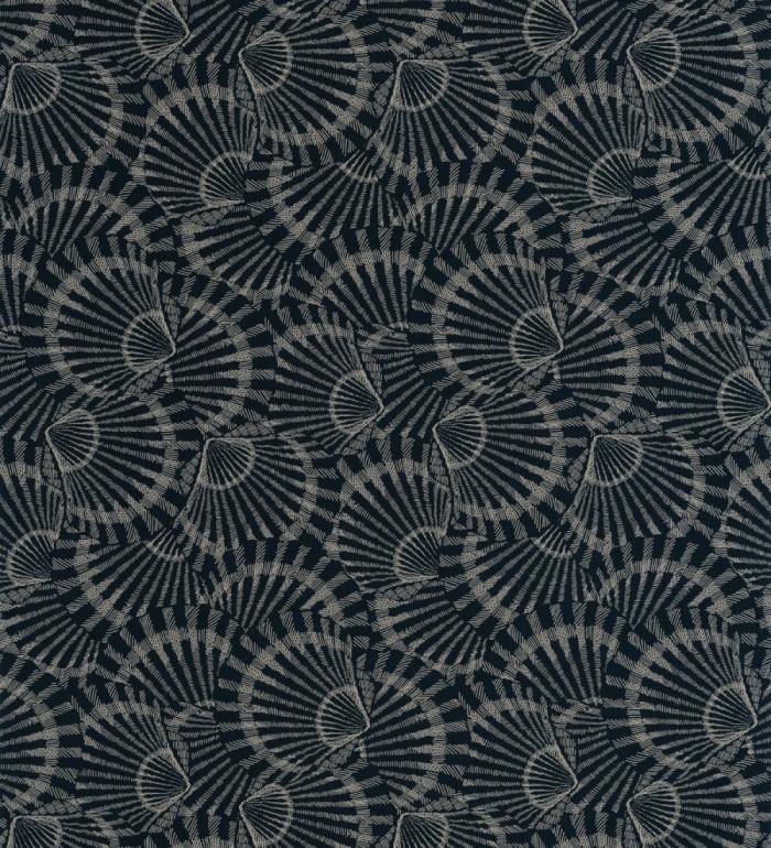 Papel pintado conchas marinas texturizadas en relieve textil - Salina Layered 684511