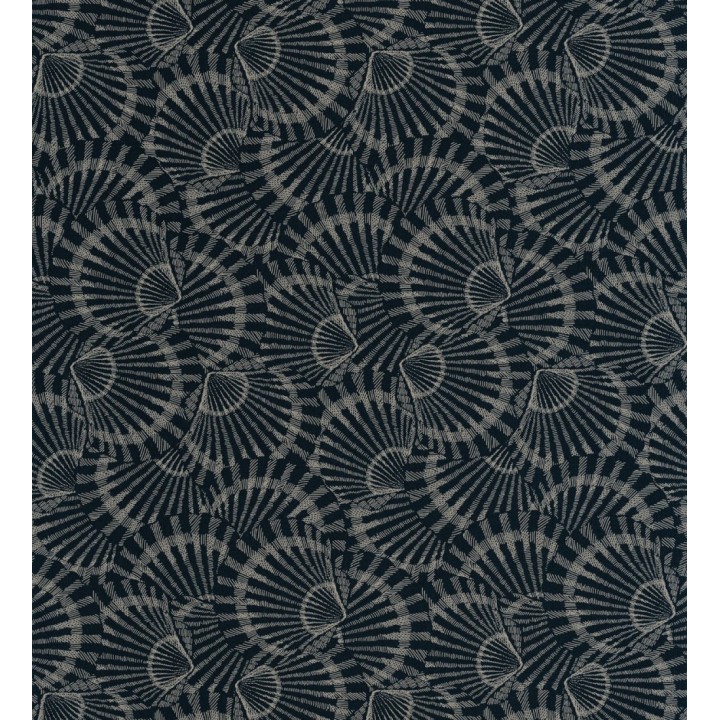 Papel pintado conchas marinas texturizadas en relieve textil - Salina Layered 684511