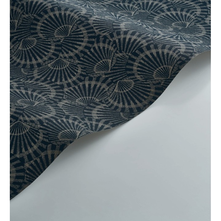 Papel pintado conchas marinas texturizadas en relieve textil - Salina Layered 684511