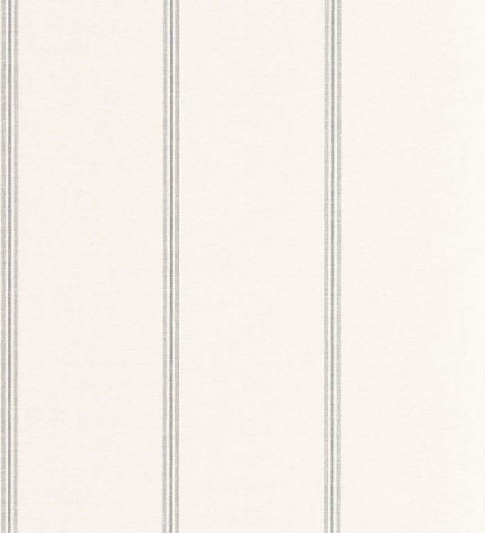 Papel pintado de rayas azul acero fondo tejido de lino - Colmar Lined 684516