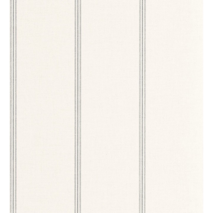 Papel pintado de rayas azul acero fondo tejido de lino - Colmar Lined 684516