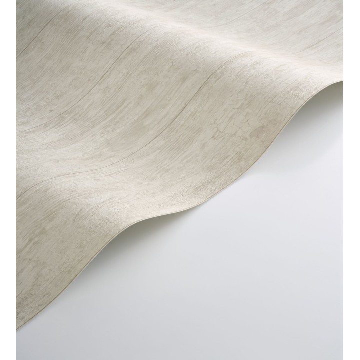 Papel pintado madera decapada beige tostada rústica - Hadson Boards 684521