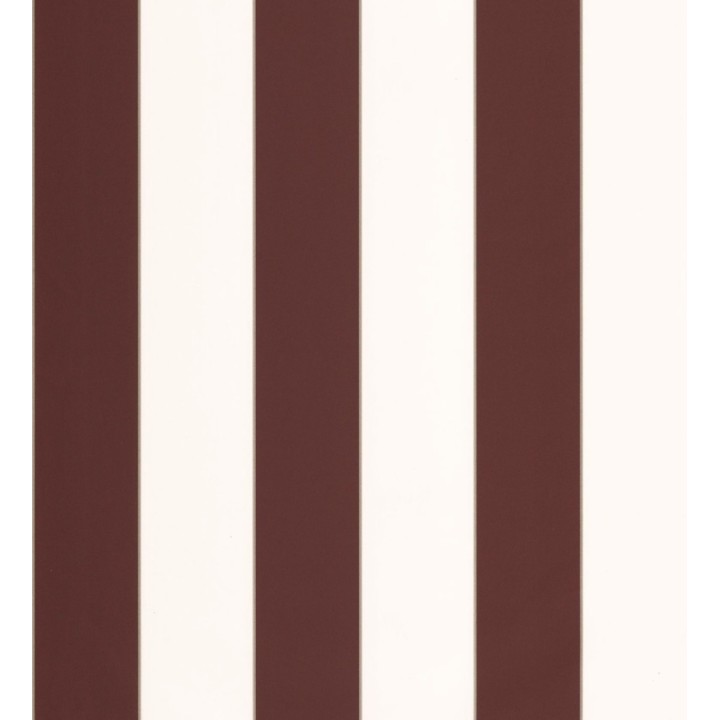 Papel pintado de rayas tonos burdeos con líneas finas doradas - Diana Stripes 684574