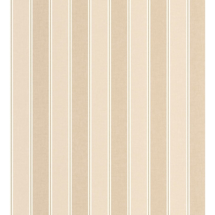 Papel pintado rayas elegantes en tonos tierra y almendra - Windsor Supreme 684601