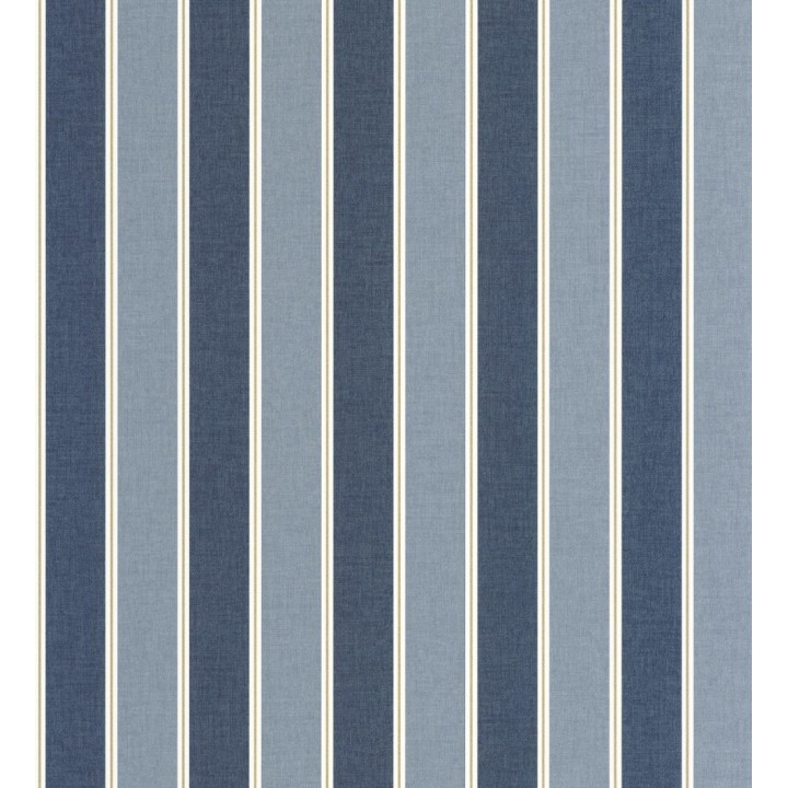 Papel pintado rayas elegantes en tonos azules - Windsor Supreme 684604