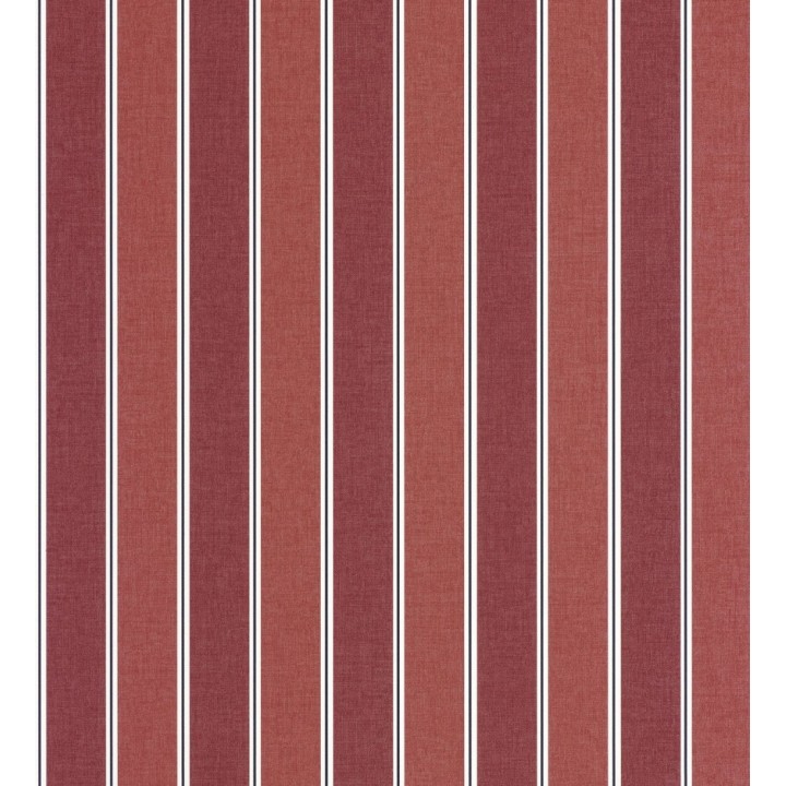 Papel pintado rayas elegantes en tonos rojo y rojo burdeos - Windsor Supreme 684606