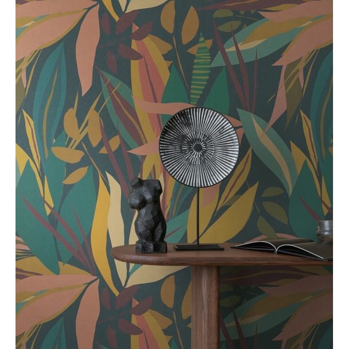 Papel pintado selva tropical abstracta - Djuna Sartoria 684617