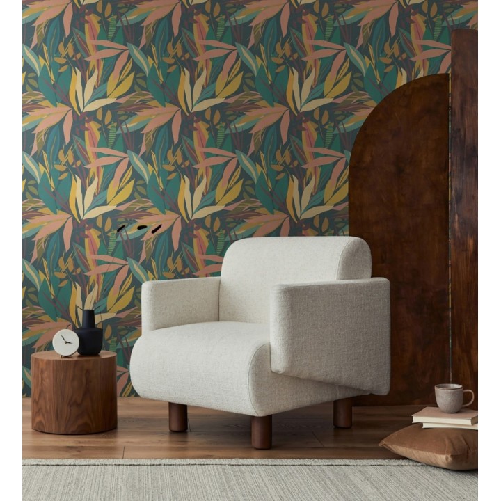 Papel pintado selva tropical abstracta - Djuna Sartoria 684617