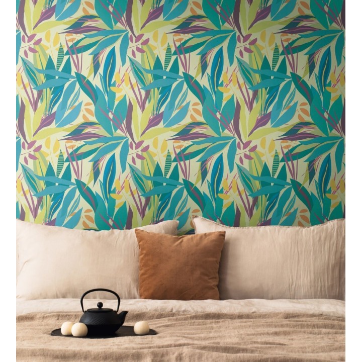 Papel pintado selva tropical abstracta - Djuna Sartoria 684618