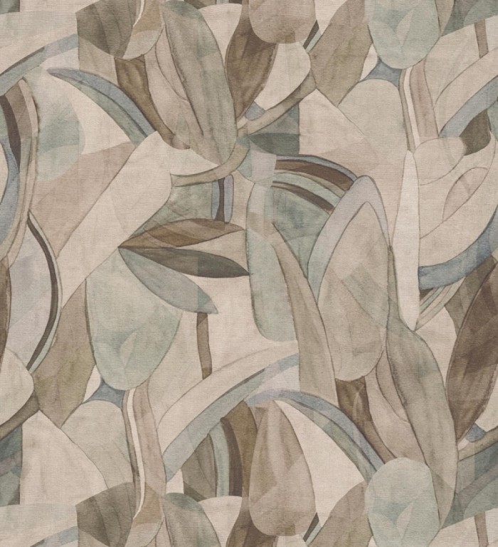 Papel pintado arte botánico abstracto texturizado - Hallstatt Slubbed 684628
