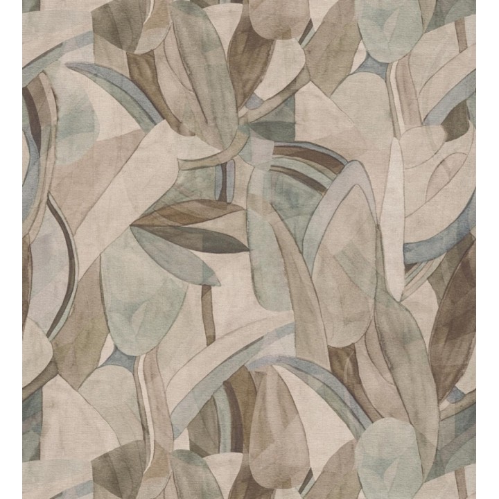 Papel pintado arte botánico abstracto texturizado - Hallstatt Slubbed 684628