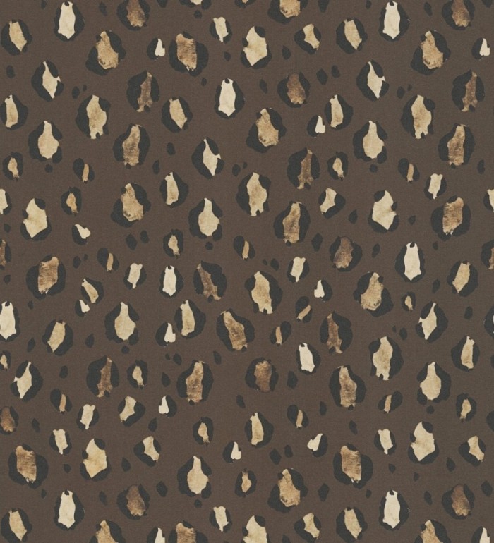 Papel pintado de leopardo clásico animal print - Leila Feline 684631