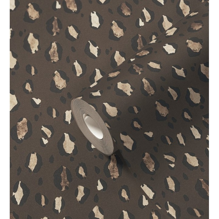 Papel pintado de leopardo clásico animal print - Leila Feline 684631