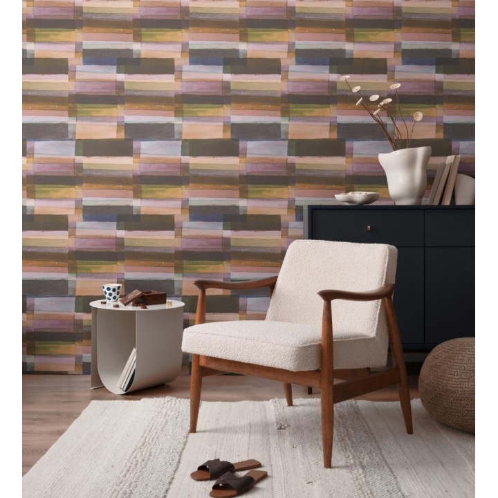 Papel pintado abstracto veladuras acuarela - Raull Washed 684656