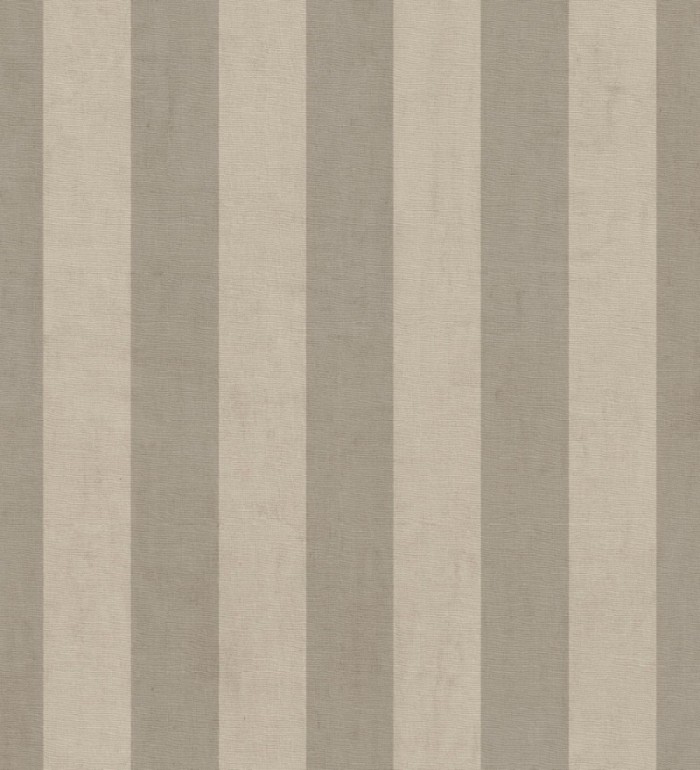 Papel pintado de rayas textiles beige desgastadas - Kalinoa Stripe 684660