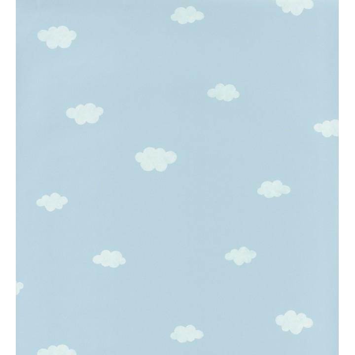 Papel pintado infantil de nubes fondo celeste - Kids Clouds 126582