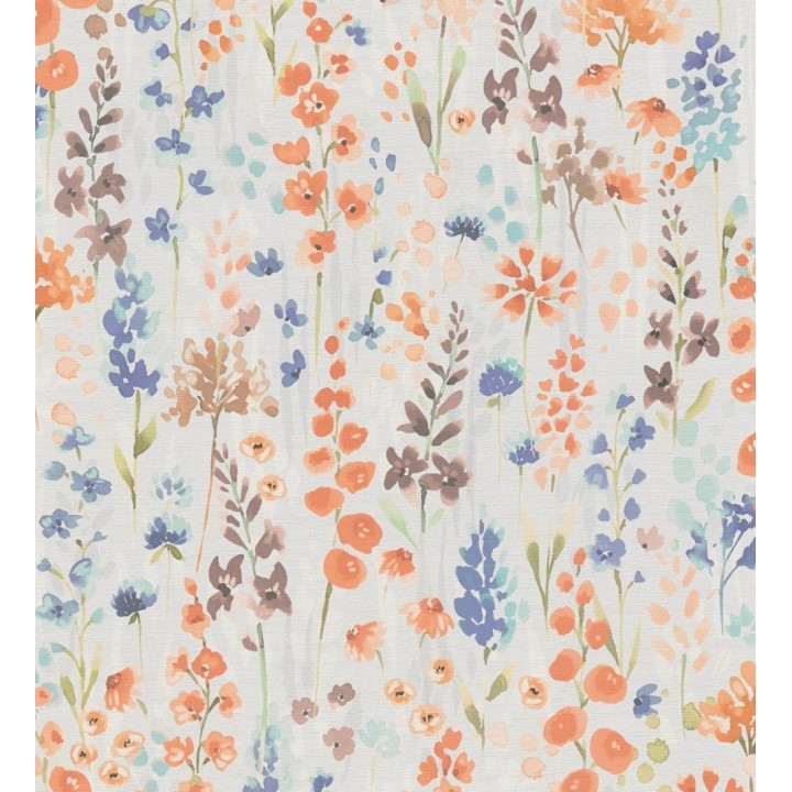 Papel pintado jardín botánico en acuarela texturizado - Vera Meadow 684664