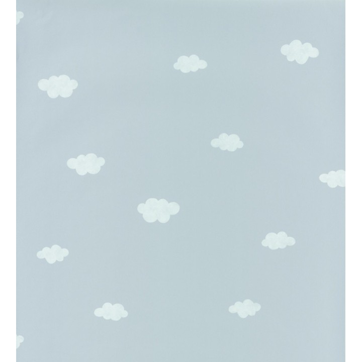 Papel pintado infantil de nubes azul - Kids Clouds 126584