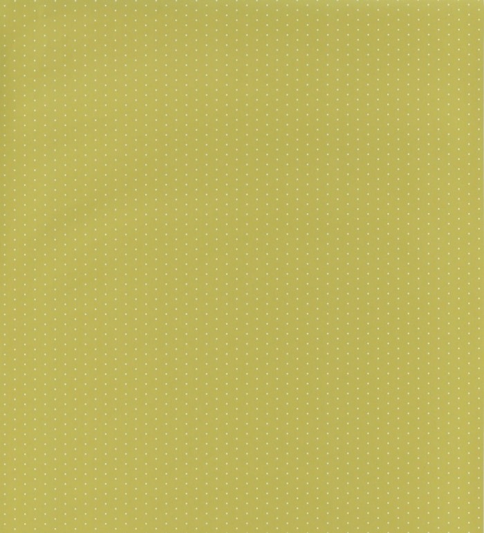Papel pintado lunares diminutos verde - Petit Points 126587