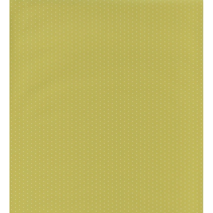 Papel pintado lunares diminutos verde - Petit Points 126587